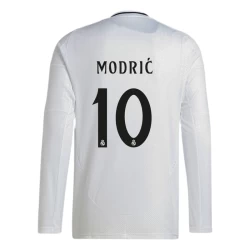 Maillot de Foot Real Madrid Luka Modrić #10 2024-25 Domicile Homme Manches Longues