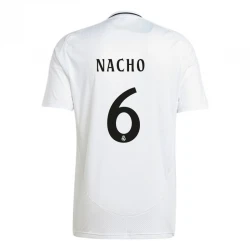 Maillot de Foot Real Madrid Nacho #6 2024-25 Domicile Homme