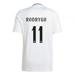 Maillot de Foot Real Madrid Rodrygo #11 2024-25 Domicile Homme