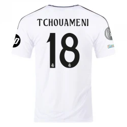 Maillot de Foot Real Madrid Tchouameni #18 2024-25 HP Domicile Homme