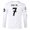 Maillot de Foot Real Madrid Vinicius Junior #7 2024-25 HP Domicile Homme Manches Longues