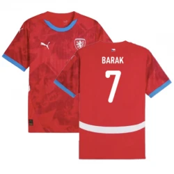 Maillot de Foot République Tchèque Barak #7 Euro 2024 Domicile Homme