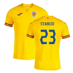 Maillot de Foot Roumanie Stanciu #23 Euro 2024 Domicile Homme