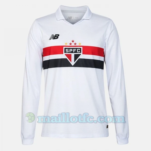 Maillot de Foot São Paulo FC 2024-25 Domicile Homme Manches Longues