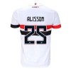 Maillot de Foot São Paulo FC Alisson #25 2024-25 Domicile Homme