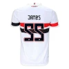 Maillot de Foot São Paulo FC James Rodriguez #55 2024-25 Domicile Homme