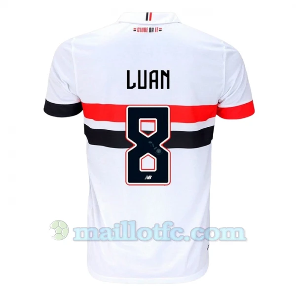 Maillot de Foot São Paulo FC Luan #8 2024-25 Domicile Homme