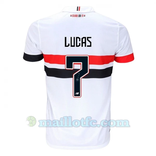 Maillot de Foot São Paulo FC Lucas Moura #7 2024-25 Domicile Homme