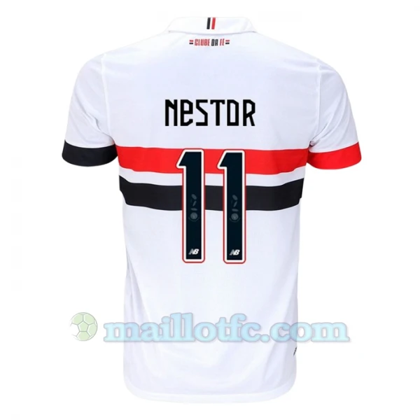 Maillot de Foot São Paulo FC Rodrigo Nestor #11 2024-25 Domicile Homme