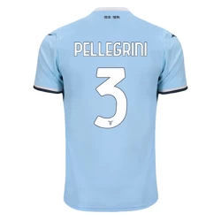 Maillot de Foot SS Lazio Pellegrini #3 2024-25 Domicile Homme