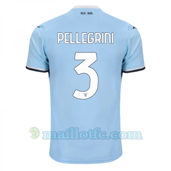 Maillot de Foot SS Lazio Pellegrini #3 2024-25 Domicile Homme