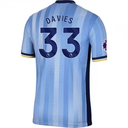 Maillot de Foot Tottenham Hotspur 2024-25 Alphonso Davies #33 Extérieur Homme