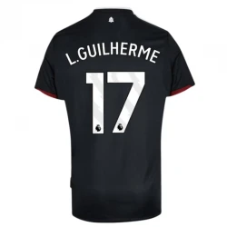 Maillot de Foot West Ham United 2024-25 L. Guilherme #17 Extérieur Homme