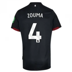 Maillot de Foot West Ham United 2024-25 Zouma #4 Extérieur Homme