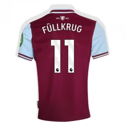 Maillot de Foot West Ham United Fullkrug #11 2024-25 Domicile Homme