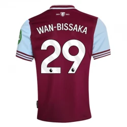 Maillot de Foot West Ham United Wan-bissaka #29 2024-25 Domicile Homme