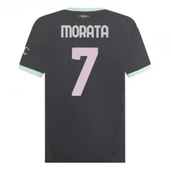 Maillot Equipe Foot AC Milan Alvaro Morata #7 2024-25 Third Homme