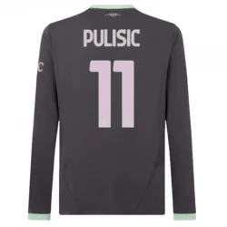 Maillot Equipe Foot AC Milan Christian Pulisic #11 2024-25 Third Homme Manches Longues