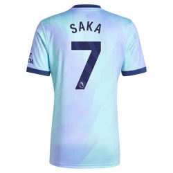 Maillot Equipe Foot Arsenal FC Bukayo Saka #7 2024-25 Third Homme