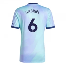 Maillot Equipe Foot Arsenal FC Gabriel Magalhães #6 2024-25 Third Homme