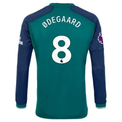 Maillot Equipe Foot Arsenal FC Martin Ødegaard #8 2023-24 Third Homme Manches Longues