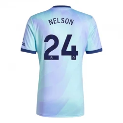 Maillot Equipe Foot Arsenal FC Nelson #24 2024-25 Third Homme