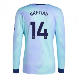 Maillot Equipe Foot Arsenal FC Nketiah #14 2024-25 Third Homme Manches Longues