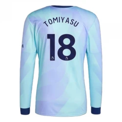 Maillot Equipe Foot Arsenal FC Tomiyasu #18 2024-25 Third Homme Manches Longues