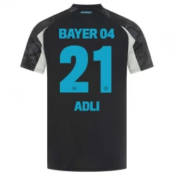 Maillot Equipe Foot Bayer 04 Leverkusen Adli #21 2024-25 Third Homme