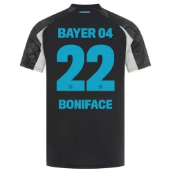 Maillot Equipe Foot Bayer 04 Leverkusen Boniface #22 2024-25 Third Homme