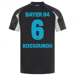 Maillot Equipe Foot Bayer 04 Leverkusen Kossounou #6 2024-25 Third Homme