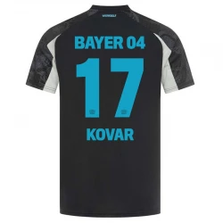 Maillot Equipe Foot Bayer 04 Leverkusen Kovar #17 2024-25 Third Homme