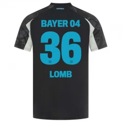 Maillot Equipe Foot Bayer 04 Leverkusen Lomb #36 2024-25 Third Homme