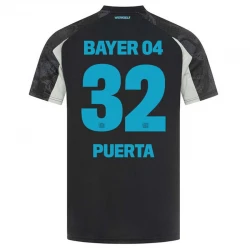 Maillot Equipe Foot Bayer 04 Leverkusen Puerta #32 2024-25 Third Homme