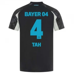 Maillot Equipe Foot Bayer 04 Leverkusen Tah #4 2024-25 Third Homme