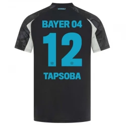 Maillot Equipe Foot Bayer 04 Leverkusen Tapsoba #12 2024-25 Third Homme