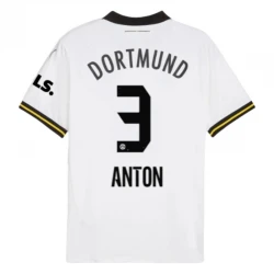 Maillot Equipe Foot BVB Borussia Dortmund Anton #3 2024-25 Third Homme