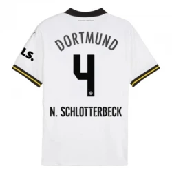 Maillot Equipe Foot BVB Borussia Dortmund N.Schlotterbeck #4 2024-25 Third Homme