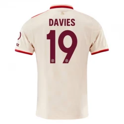 Maillot Equipe Foot FC Bayern München Alphonso Davies #19 2024-25 Third Homme