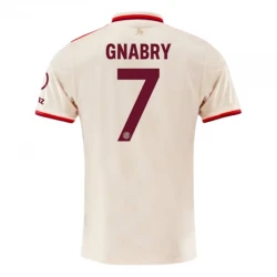 Maillot Equipe Foot FC Bayern München Serge Gnabry #7 2024-25 Third Homme