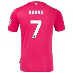 Maillot Equipe Foot Ipswich Town Burns 7 Pink 2024-25 Third Homme