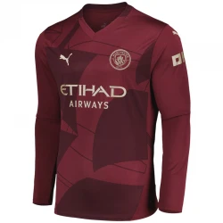 Maillot Equipe Foot Manchester City 2024-25 Third Homme Manches Longues