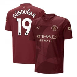 Maillot Equipe Foot Manchester City Gundogan #19 2024-25 Third Homme