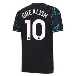 Maillot Equipe Foot Manchester City Jack Grealish #10 2023-24 Third Homme