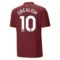 Maillot Equipe Foot Manchester City Jack Grealish #10 2024-25 Third Homme