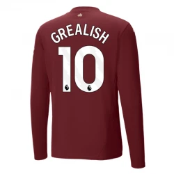 Maillot Equipe Foot Manchester City Jack Grealish #10 2024-25 Third Homme Manches Longues