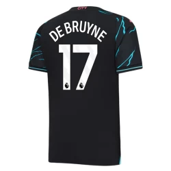 Maillot Equipe Foot Manchester City Kevin De Bruyne #17 2023-24 Third Homme