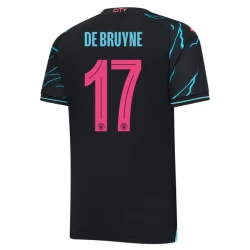 Maillot Equipe Foot Manchester City Kevin De Bruyne #17 2023-24 UCL Third Homme