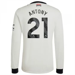 Maillot Equipe Foot Manchester United Antony #21 2024-25 Third Homme Manches Longues