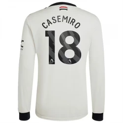 Maillot Equipe Foot Manchester United Casemiro #18 2024-25 Third Homme Manches Longues